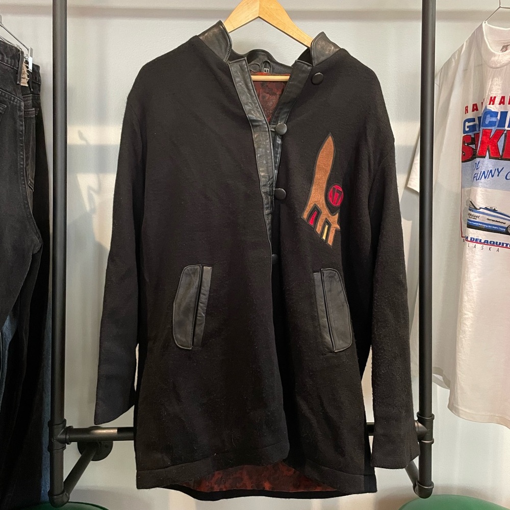Vintage rare abstract miro coat